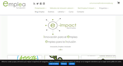 Desktop Screenshot of fundacionemplea.org